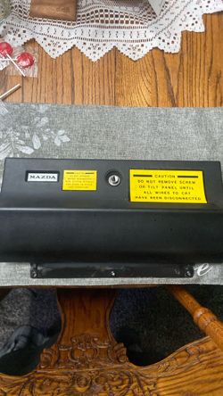 Mazda rx2 glove box