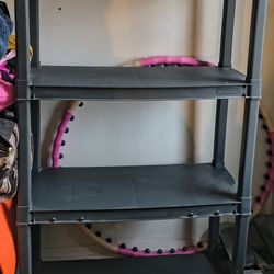 Sterilite Heavy Duty 4 Shelf Storage Unit