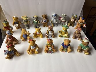 1996 Bronson Collectibles Teddy Bears Figurines
