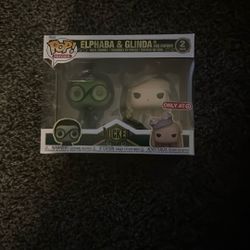 Wicked Elphaba and Glinda in Shiz Uniform Funko Pop
