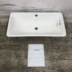 Kohler 30" Drop-In Cast Iron Bathroom Sink