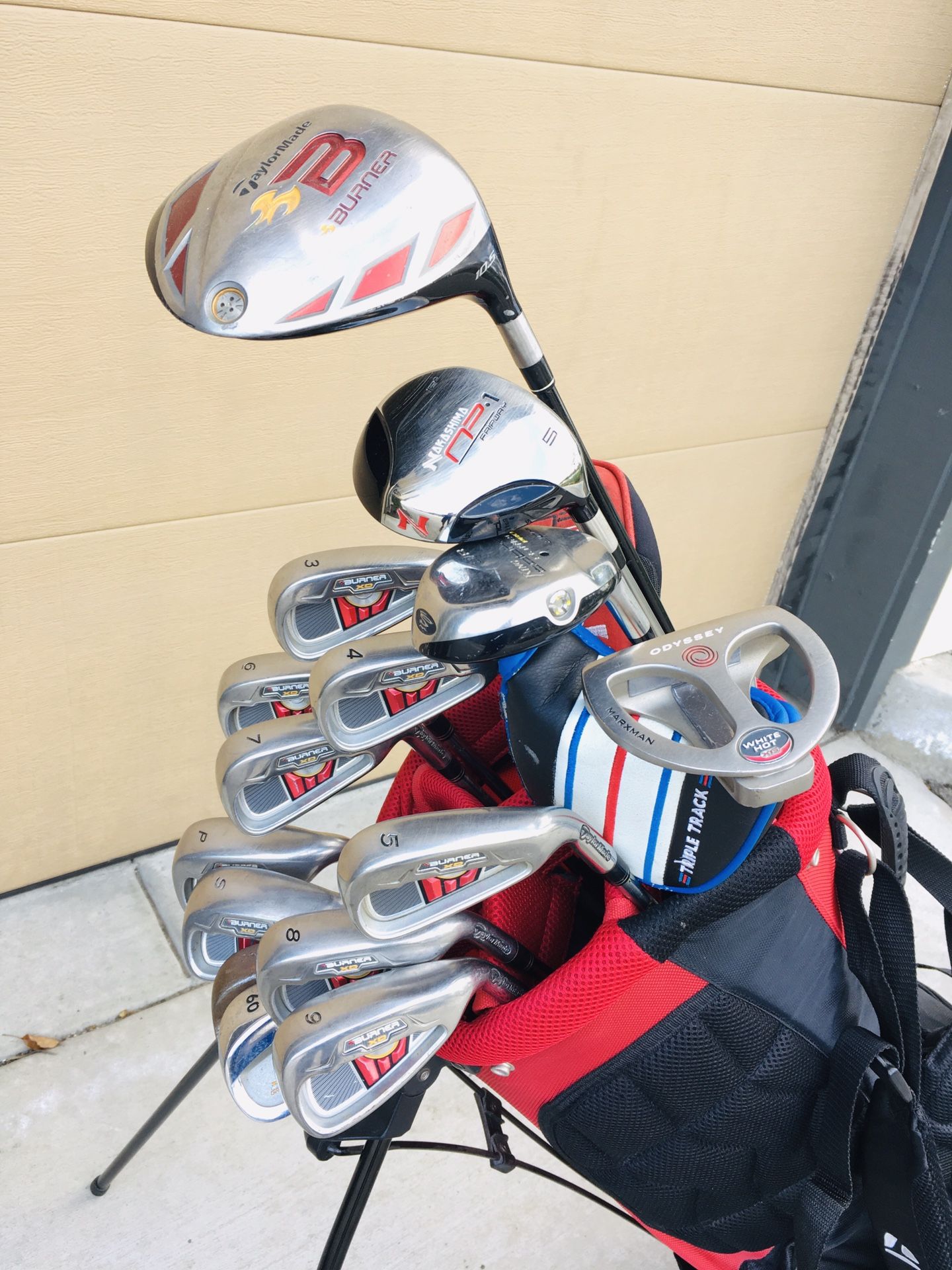 Taylormade Burner Golf Set Irons 3-9 PW, SW for Sale in Oxnard, CA OfferUp