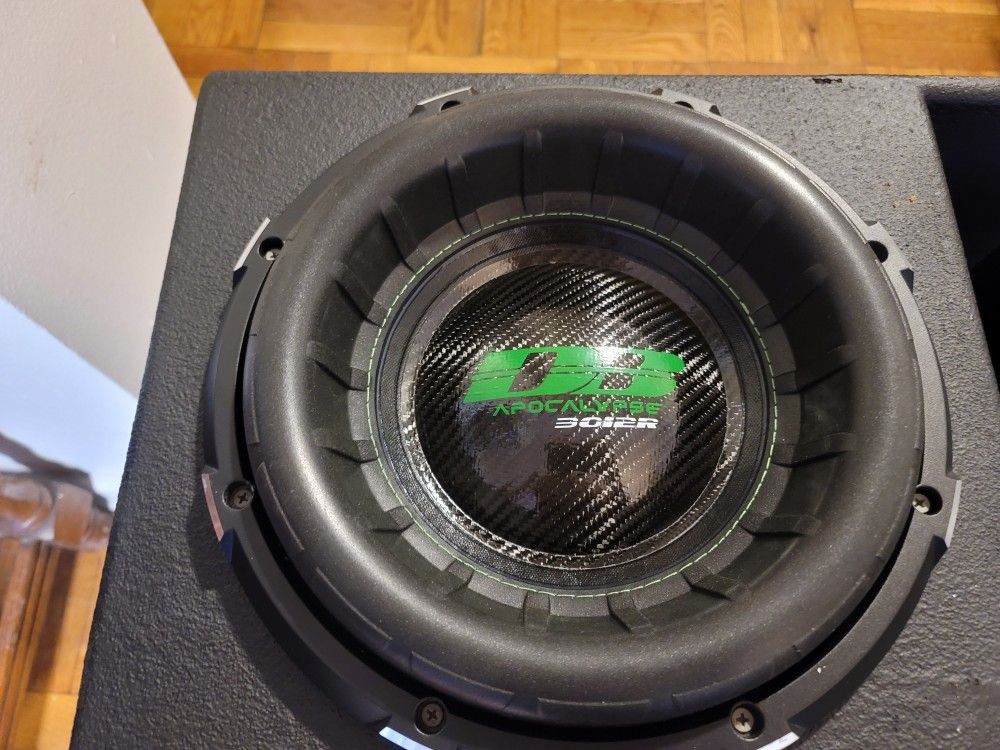 12" DEAF BONCE APOCALYPSE SUBWOOFER 3012R 5600watts RMS TOGETHER AND