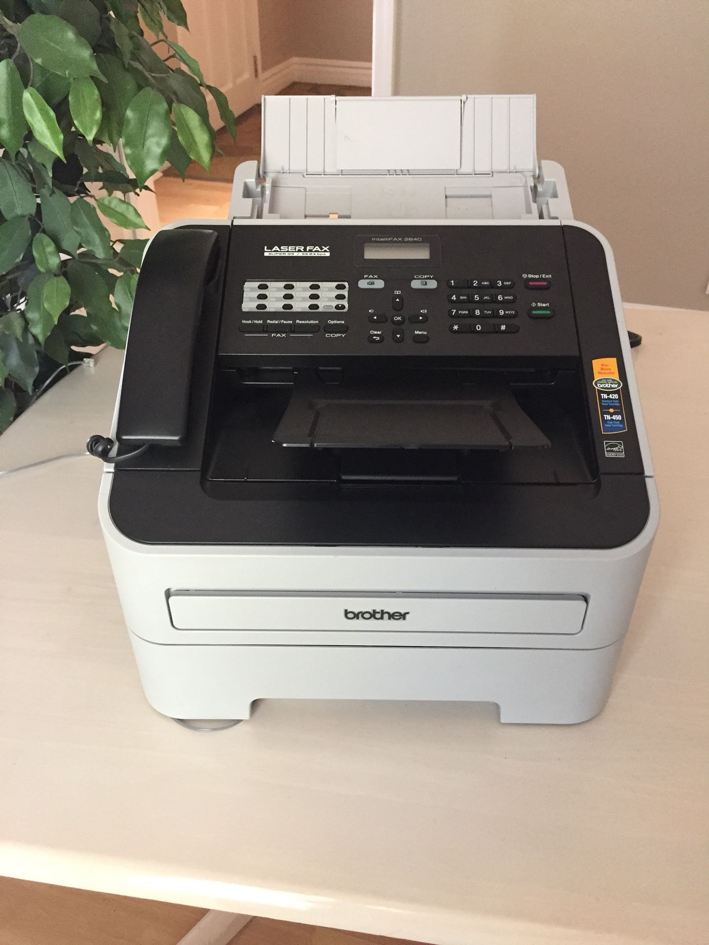 Brother IntelliFax 2840 laser fax
