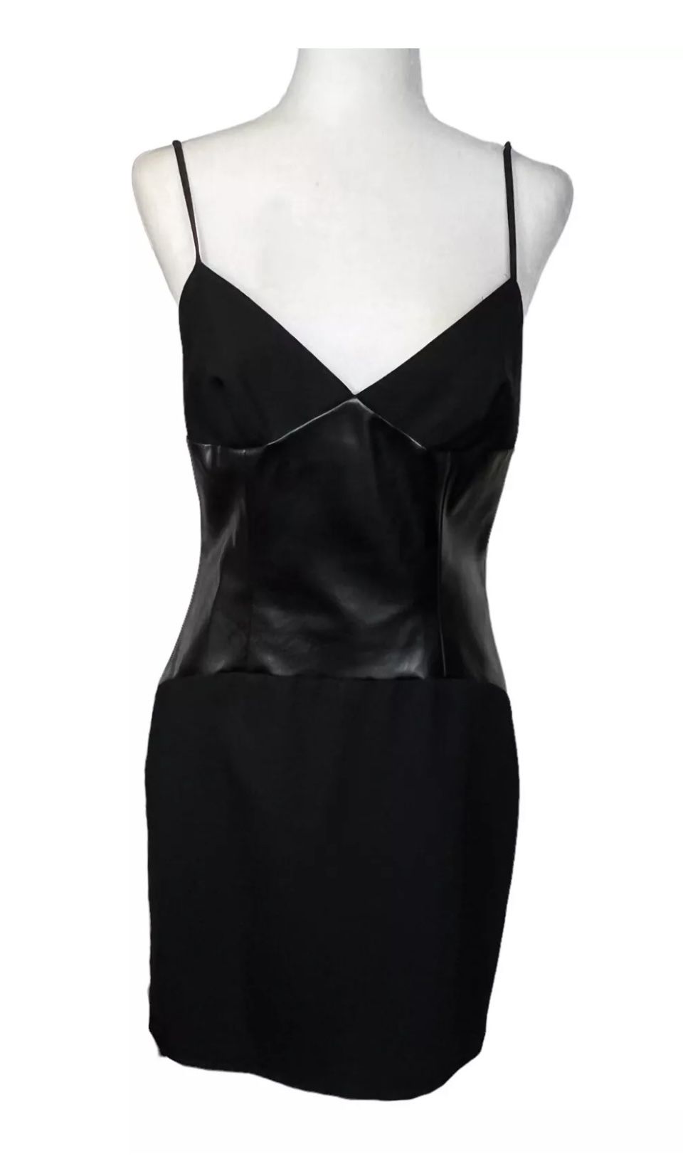 Size 2 Black Form Fitted Dress Hugo Buscati