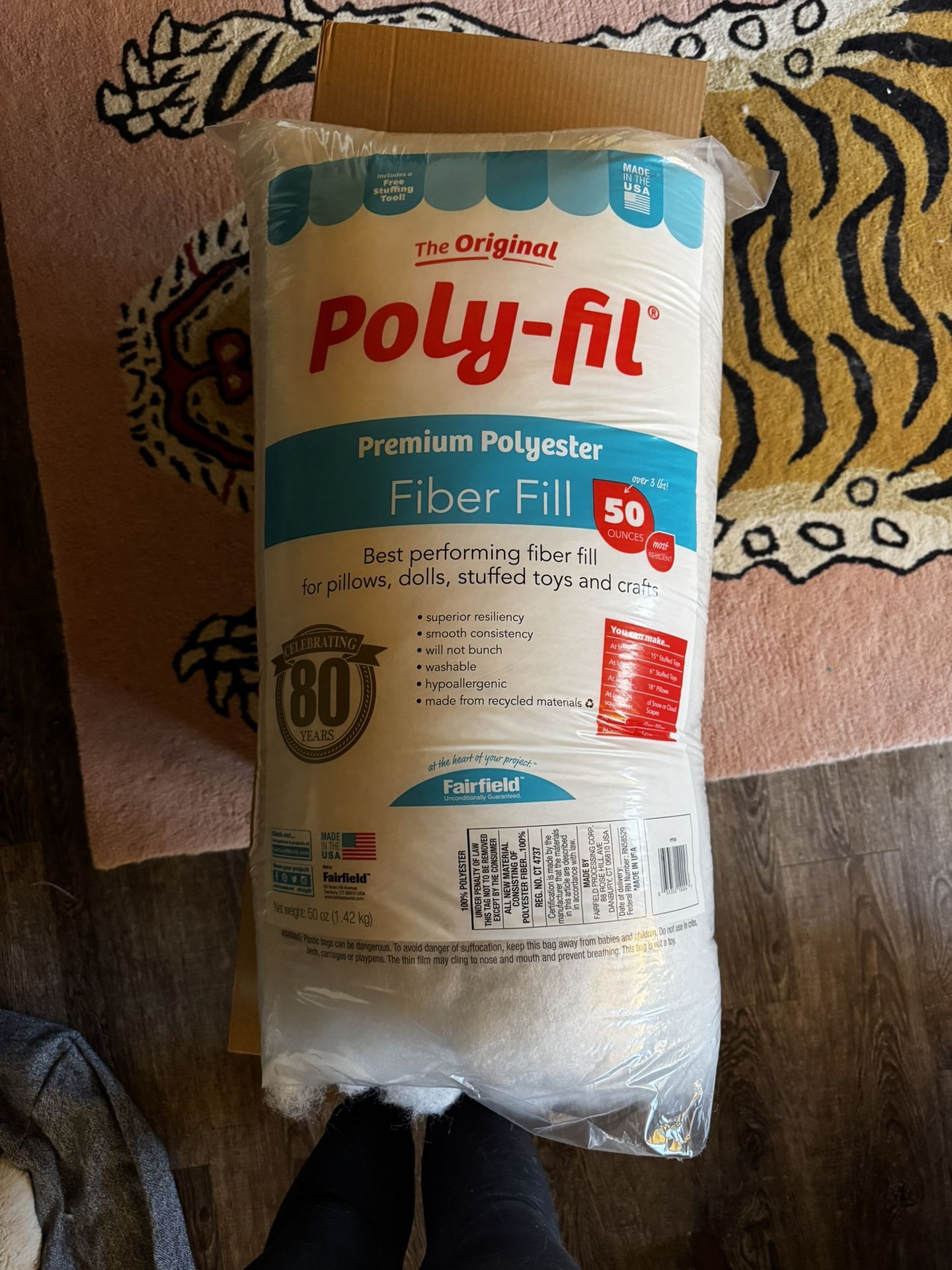 2 Bags Of Poly-Fil