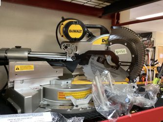 Dewalt Corded 12” Double Bevel Sliding Miter Saw $450