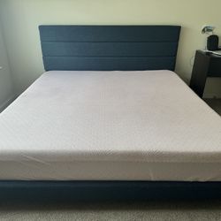 King Size Bed With Mattress 