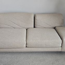 Beige Sofa / Couch — Free Pickup