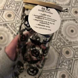 Halloween Glass Tumbler 20oz. 