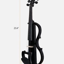 Ricard Bunnel Electric Silent Violin New! Black Or Pink Sparkle 