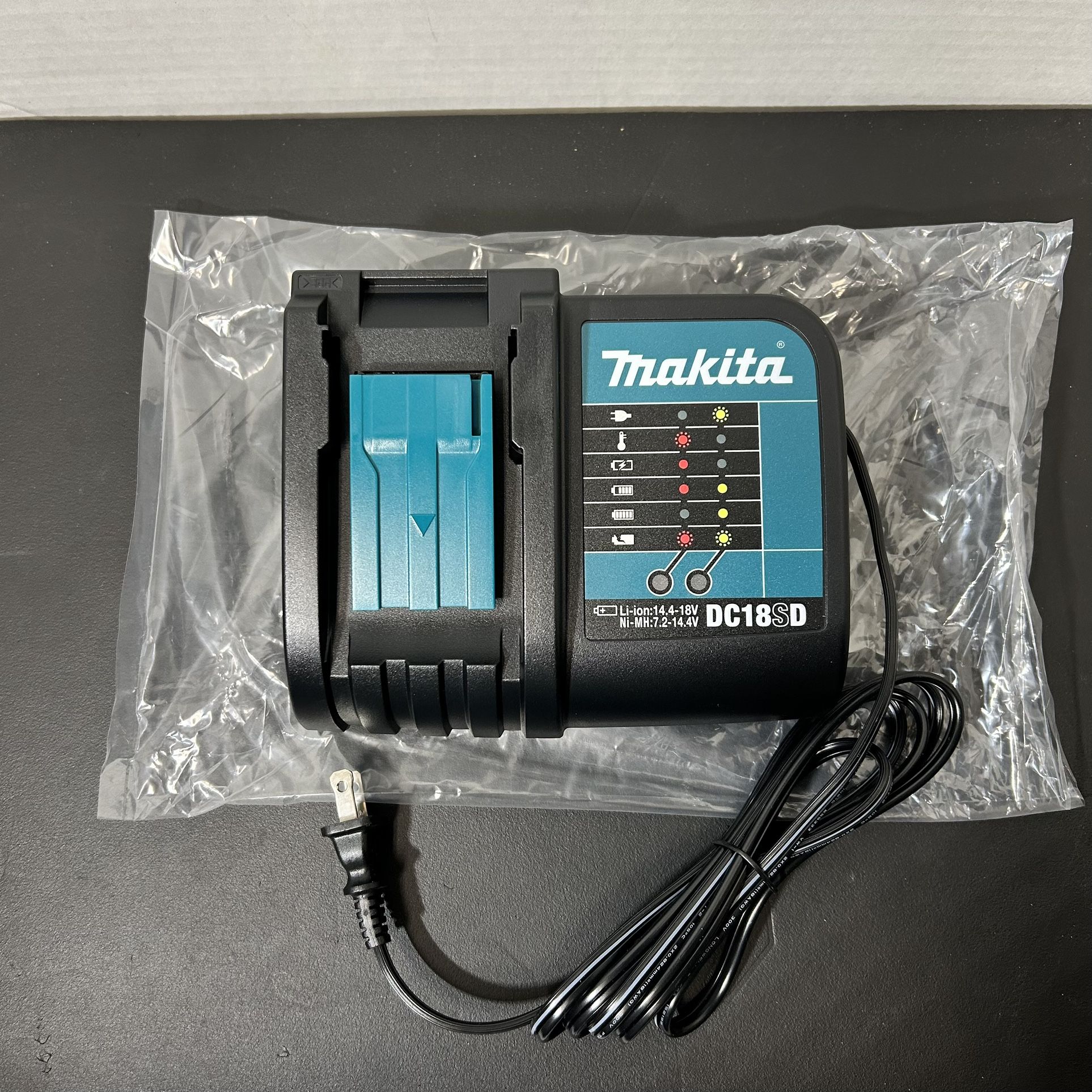 $35. NEW Makita Charger (Model DC18SD)