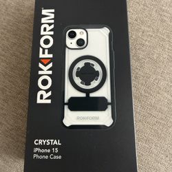 ROKFORM iPhone 15 Crystal Case Clear 