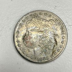 1881 CC Morgan Dollar Nicely Toned KEY DATE 