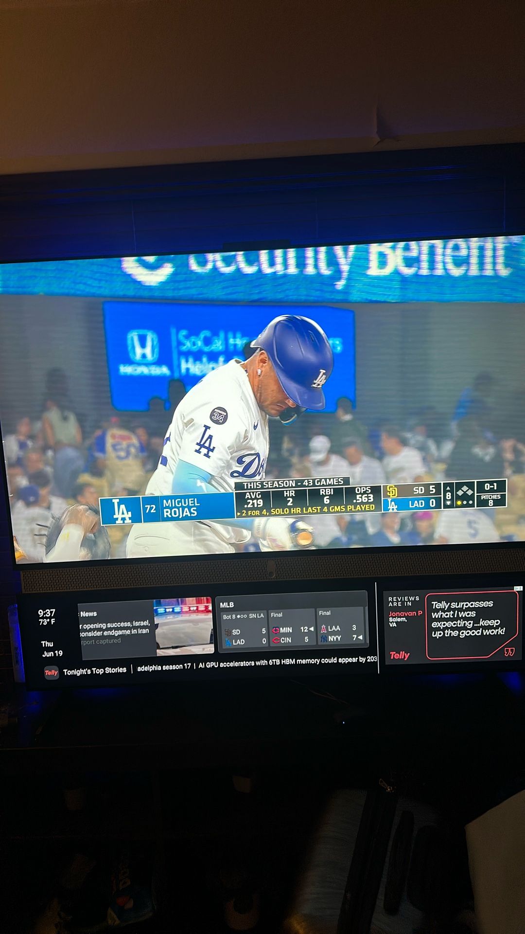 55” Dual Screen Smart TV