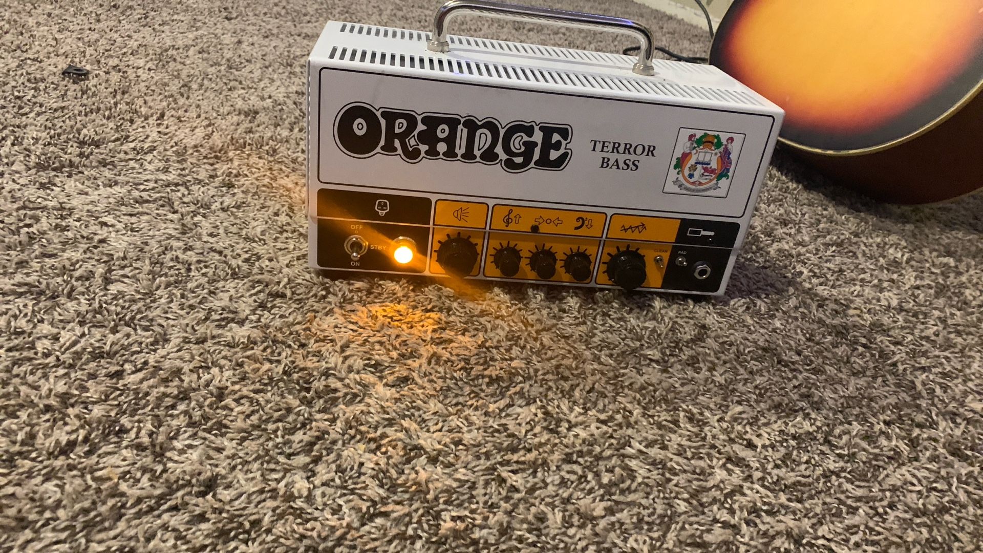 Orange Terror Bass And AKG P220 Project Studio Condenser Microphone Sold As A Set