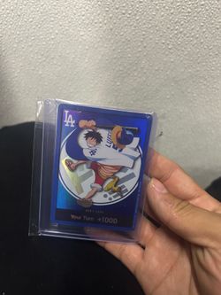 2026 one piece dodger luffy promo card