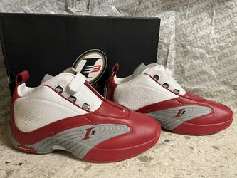 Brand New Iverson Reebok Answer 4 OG Gray/Red/White. 