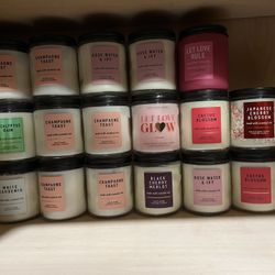 Bath & Body works Single wick candles