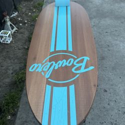 Surfboard Wood Tables All 3 