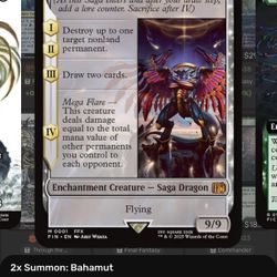 Summon Bahamut FF/MTG