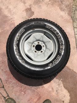 New tire Goodyear