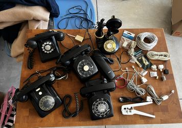 Antique phones 