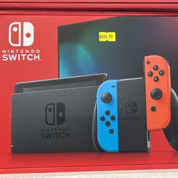 Nintendo Switch Brand New Sealed With 1 Year Warranty 