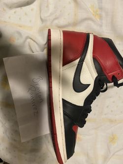 Bred Toe 1s