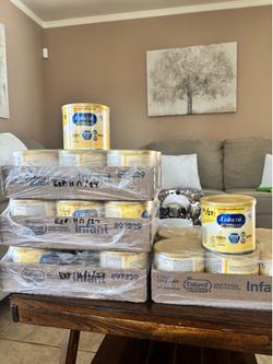 Yellow Formula Cans