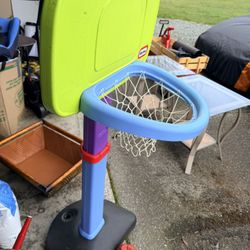 Little Tikes Adjustable Toddler Basketball Hoop w/ Ball
