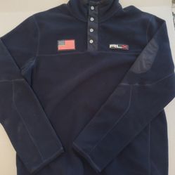 MEN'S LARGE RL Polo Ralph Lauren Pullover Half Zip Fleece