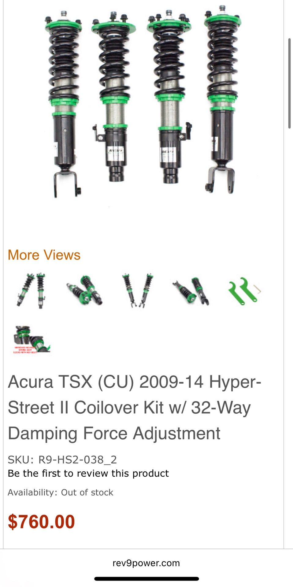 Tsx Parts