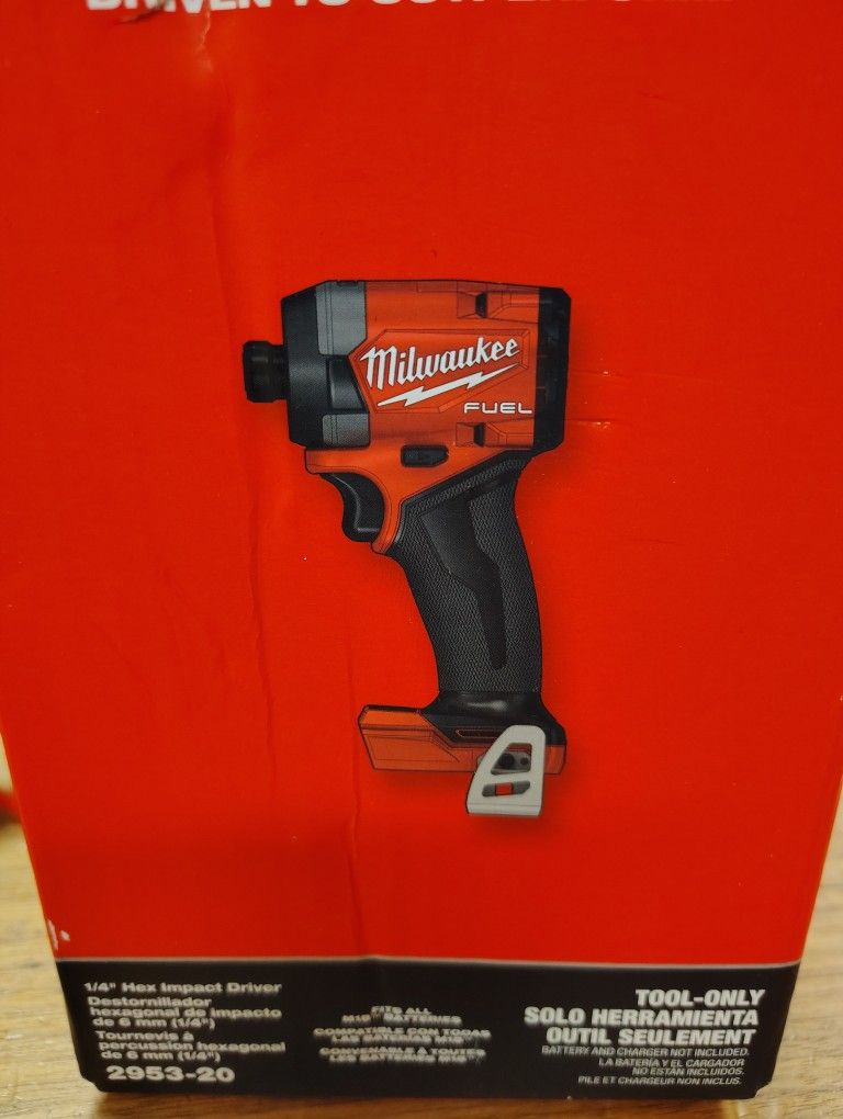 Milwaukee Fuel Hex Impact Tool Only