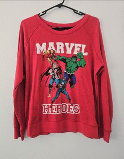 Marvel reversible sweatshirt
