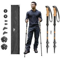 Cascade Mtn tech Carbon Fiber Hiking Poles 