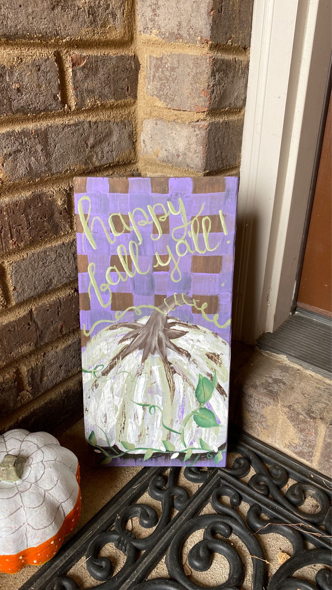 Pumpkin decor