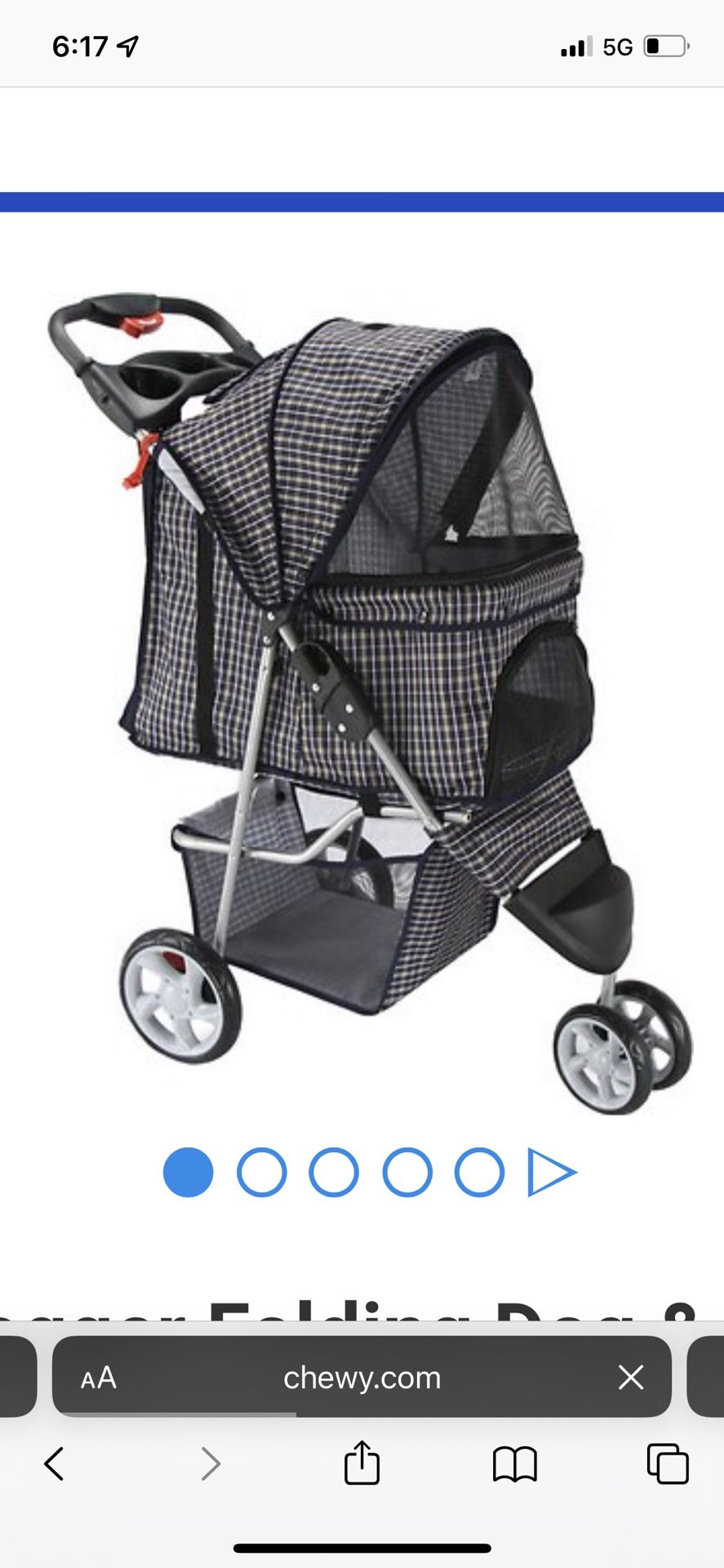 Paws And Pals Dog Stroller