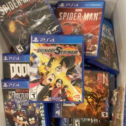 WHOLESALE SONY PLAYSTATION 4/5 PS4/PS5 GAME DISC LOT(SPIDER-MAN DOOM COD FARCRY) Post Nintendo Era 