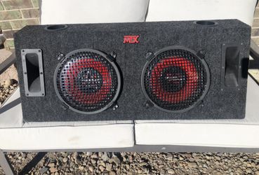 Xplod 10” duel speakers/subwoofers