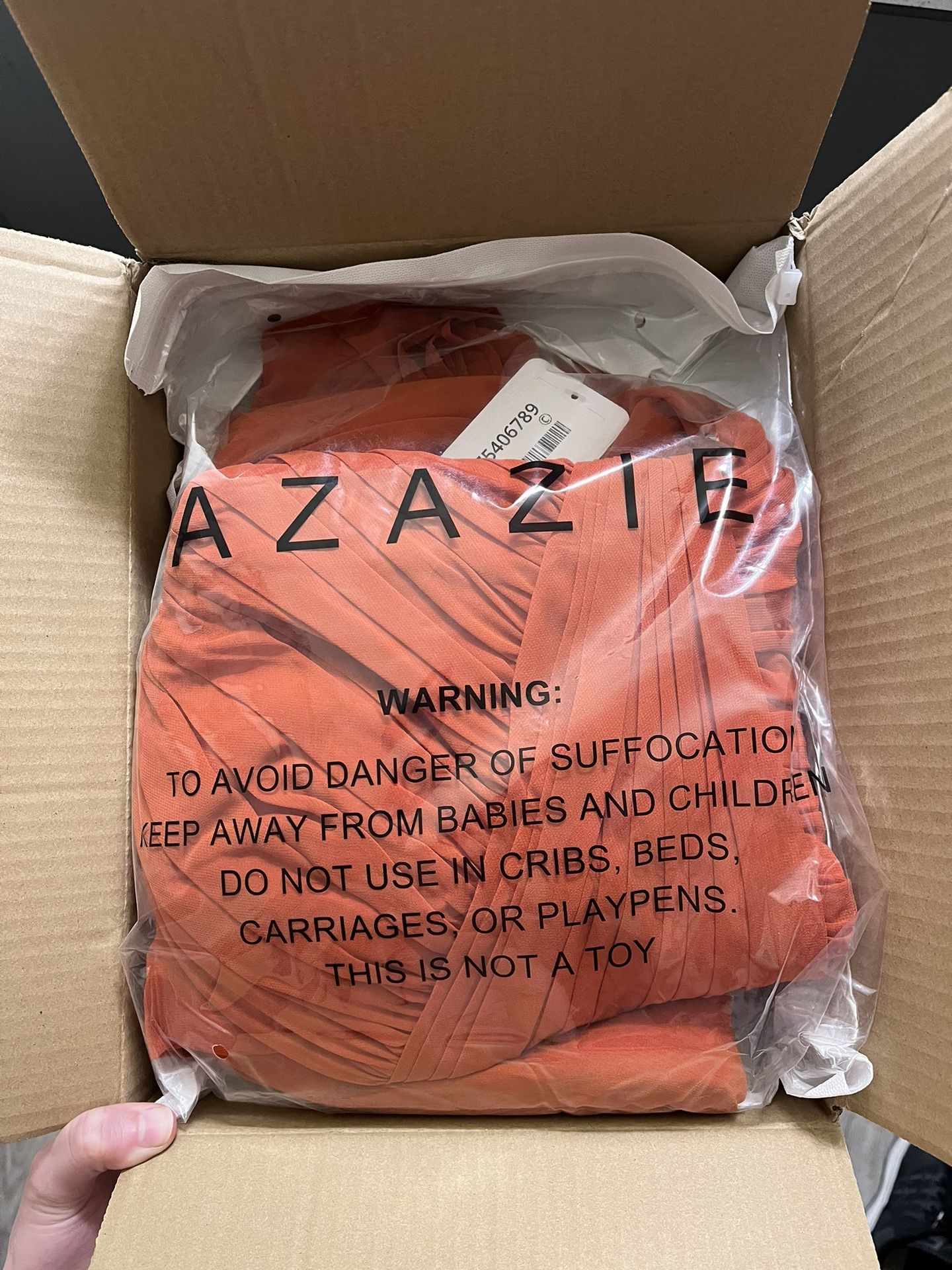 Azazie Bridesmaid Dress - Paprika