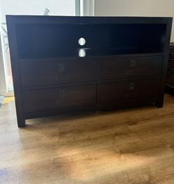 Pottery Barn Rhys Media Console TV Stand With Drawers