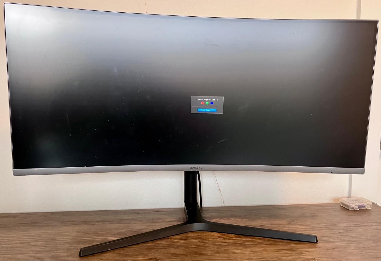 Samsung 34" Ultra-Wide Curved Monitor (Model: LC34H890WJNXGO)