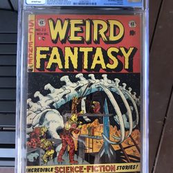 Weird Fantasy #22 (1953) CGC 4.0 — Last Issue; Ray Bradbury Adaptation; Gaines