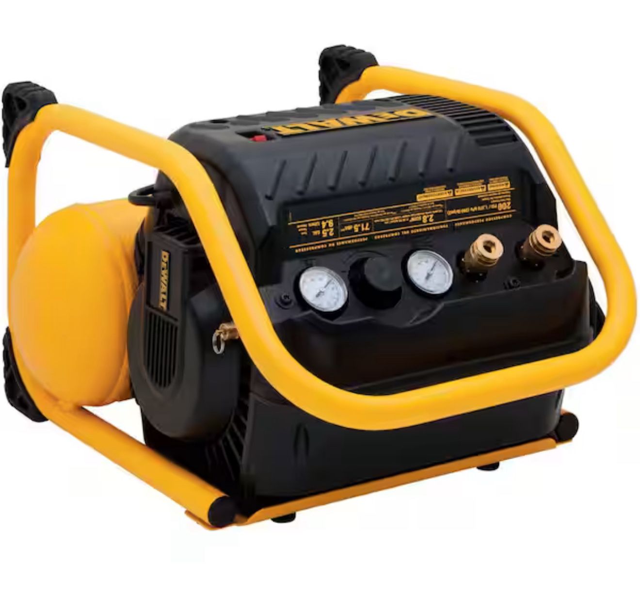 2.5 Gal. Portable Electric Heavy Duty 200 PSI Quiet Air Compressor