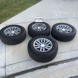2026 Chevy, Colorado, Tires And Rims. BRAND NEW. (Goodyear Wrangler)255/65R17