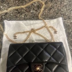 Chanel Diamond Quilted Small Flap Bag 