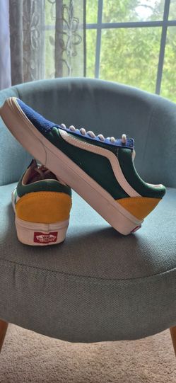 Vans Old Skool Multi-Color Suede Sneakers