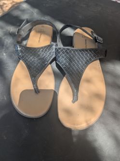 Black sandals
