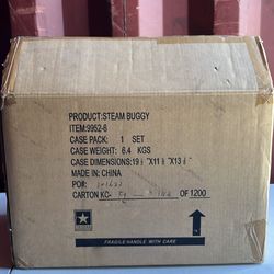 Steam Buggy Portable Steam Cleaner 9952-6 w/ Accessories - NOS -